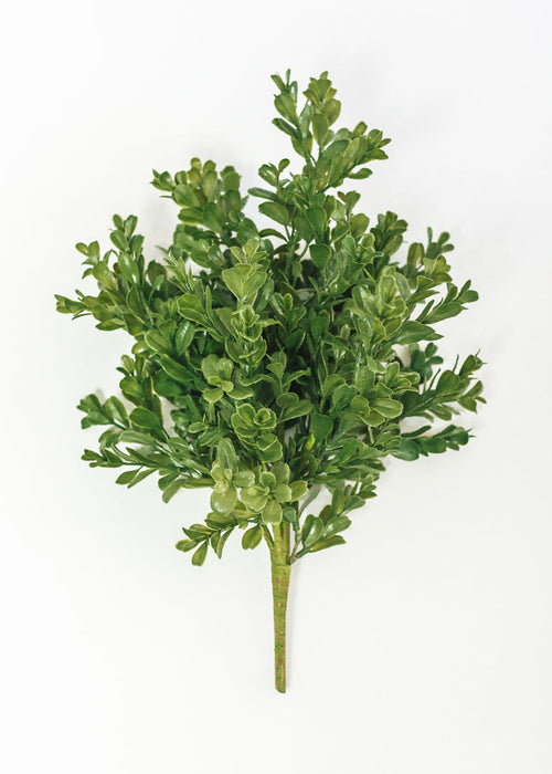Artificial Indoor/Outdoor Boxwood Bush - 15" Tall